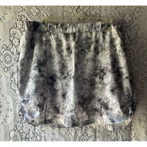 Jockey Athletic Performance Gray White Skort Skirt‎ Shorts Womens XL NWT